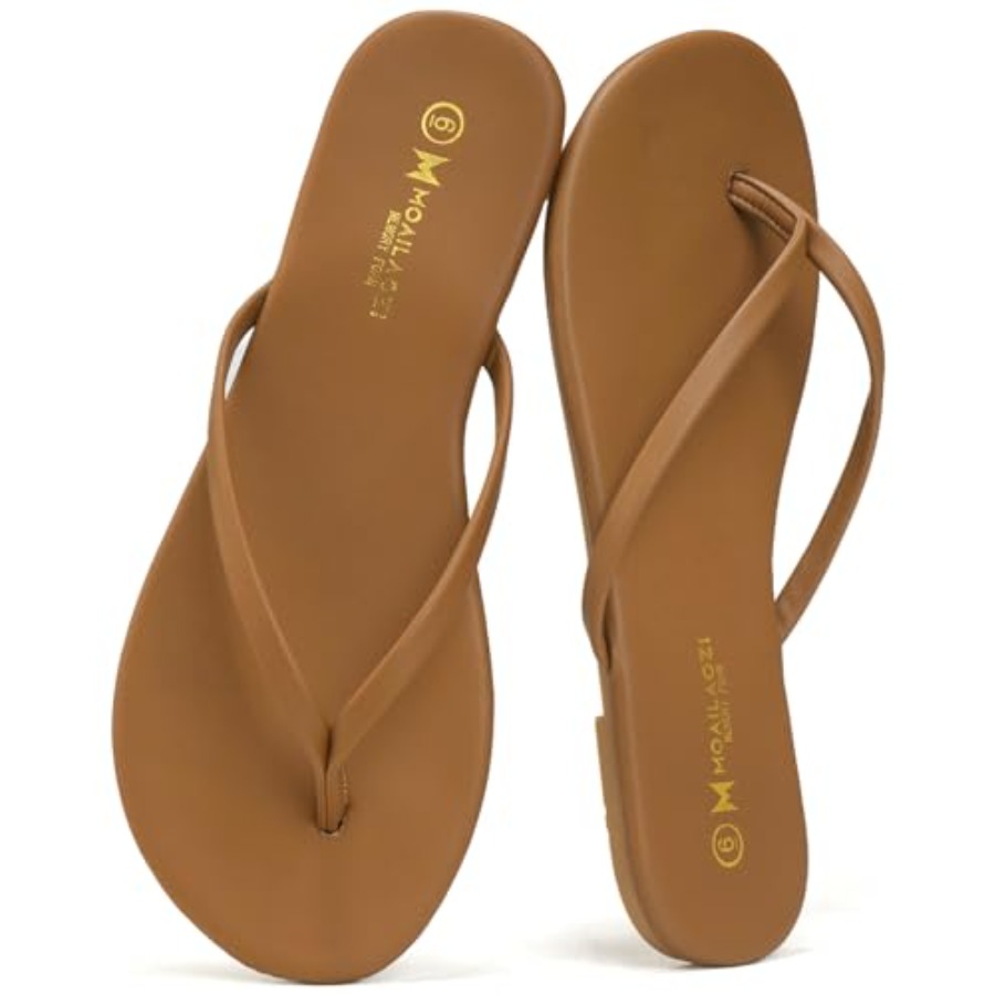 Flip Flops for Women With Memo - Insole Memory Foam avaliação e preço