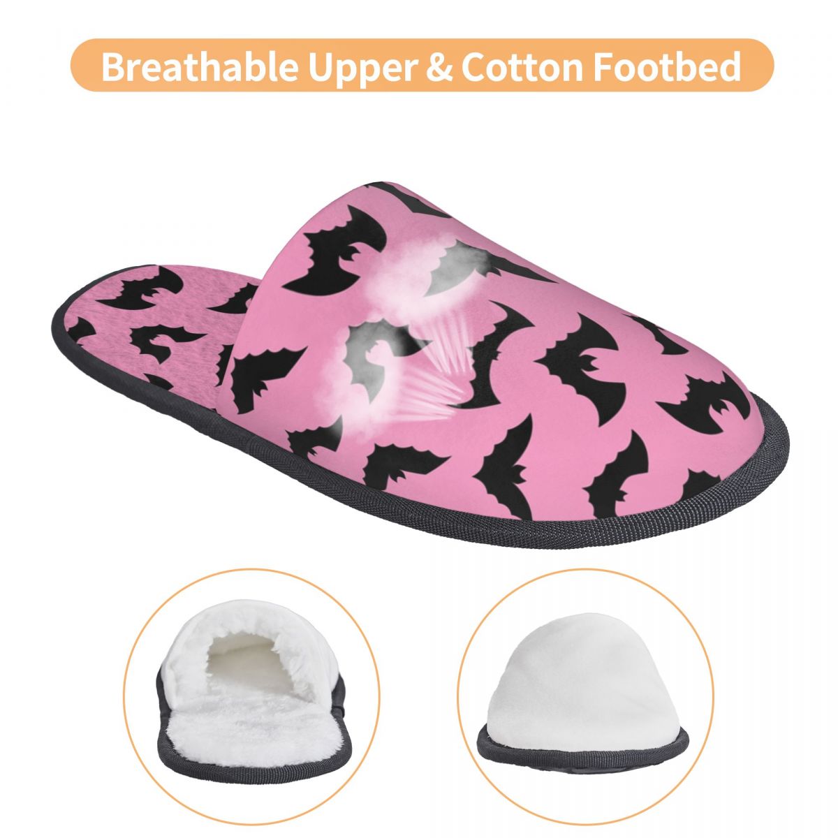 Custom Pastel Goth Pink Black  - Insole Memory Foam avaliação e preço