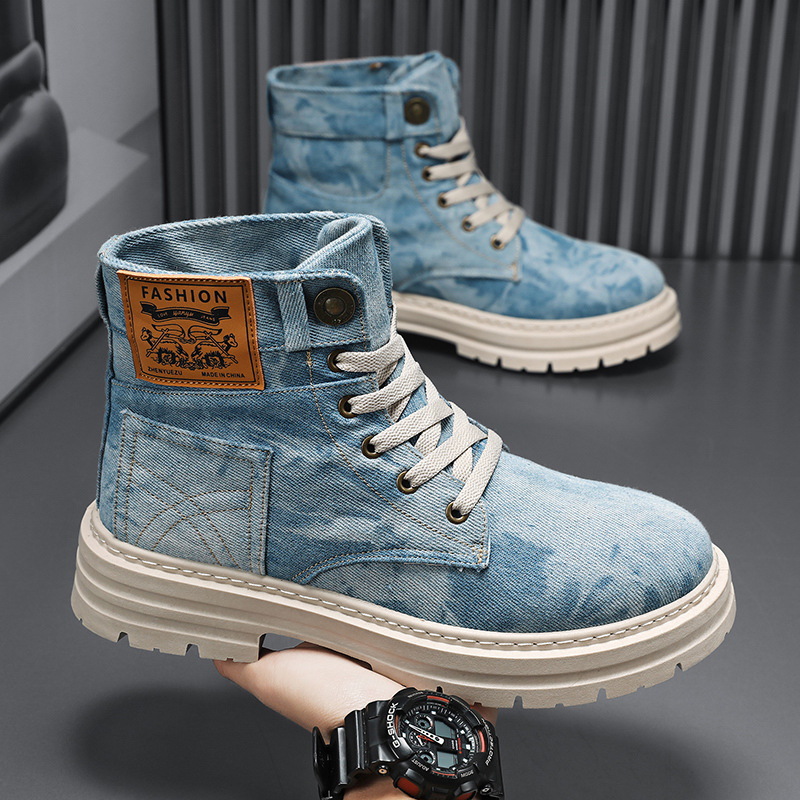 Spring High Top Mens Shoes 202 - Sneaker Care Set avaliação e preço