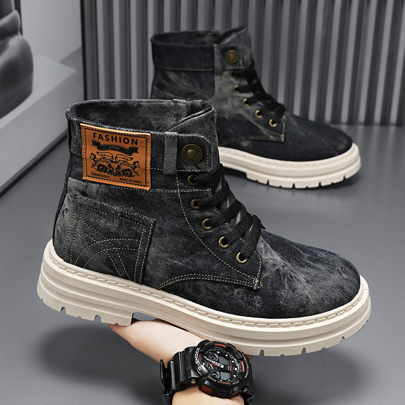Spring High Top Mens Shoes 202 - Sneaker Care Set avaliação e preço