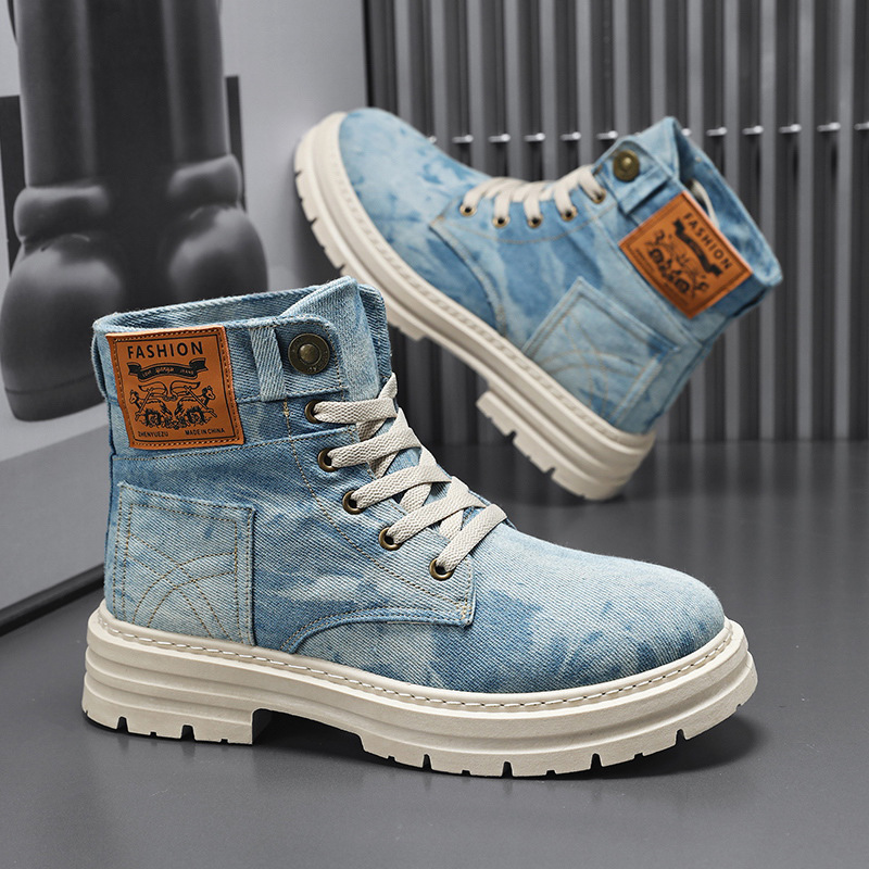 Spring High Top Mens Shoes 202 - Sneaker Care Set avaliação e preço
