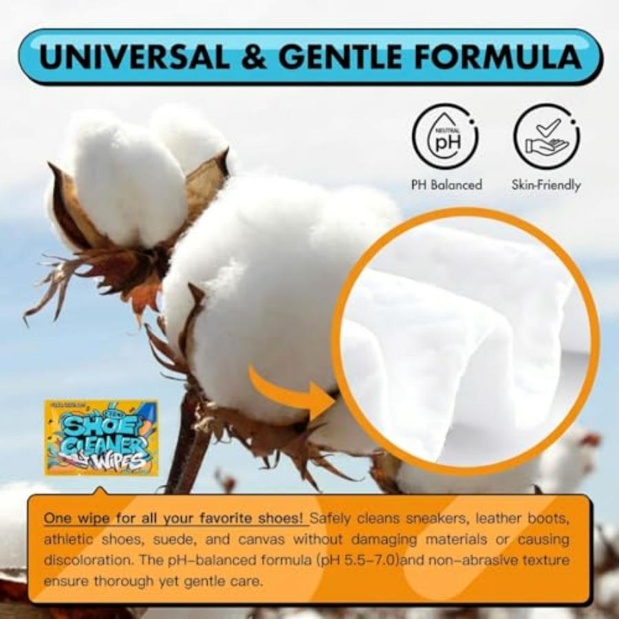 Shoe Cleaner Wipes, Shoe Clean - Care For Sneaker avaliação e preço