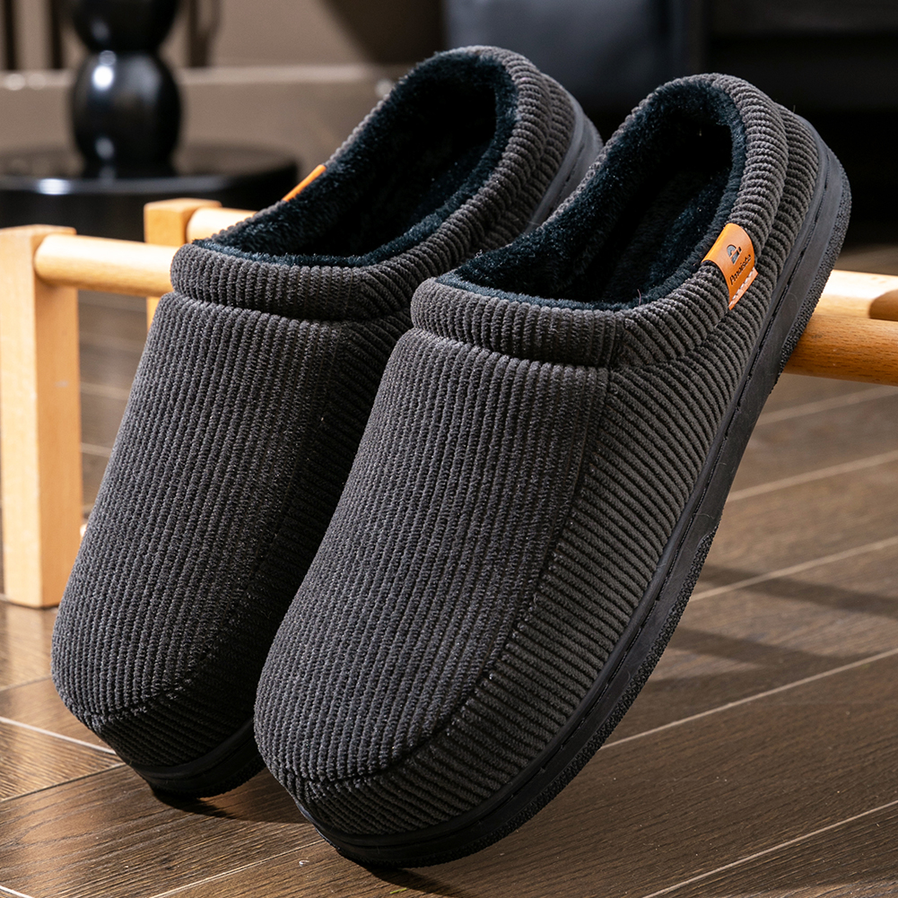 Winter Warm Slippers for Men M - Insole Memory Foam avaliação e preço