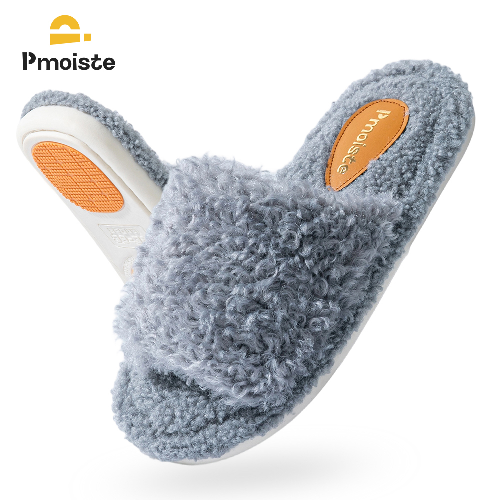 Pmoiste Fuzzy House Slippers W - Insole Memory Foam avaliação e preço