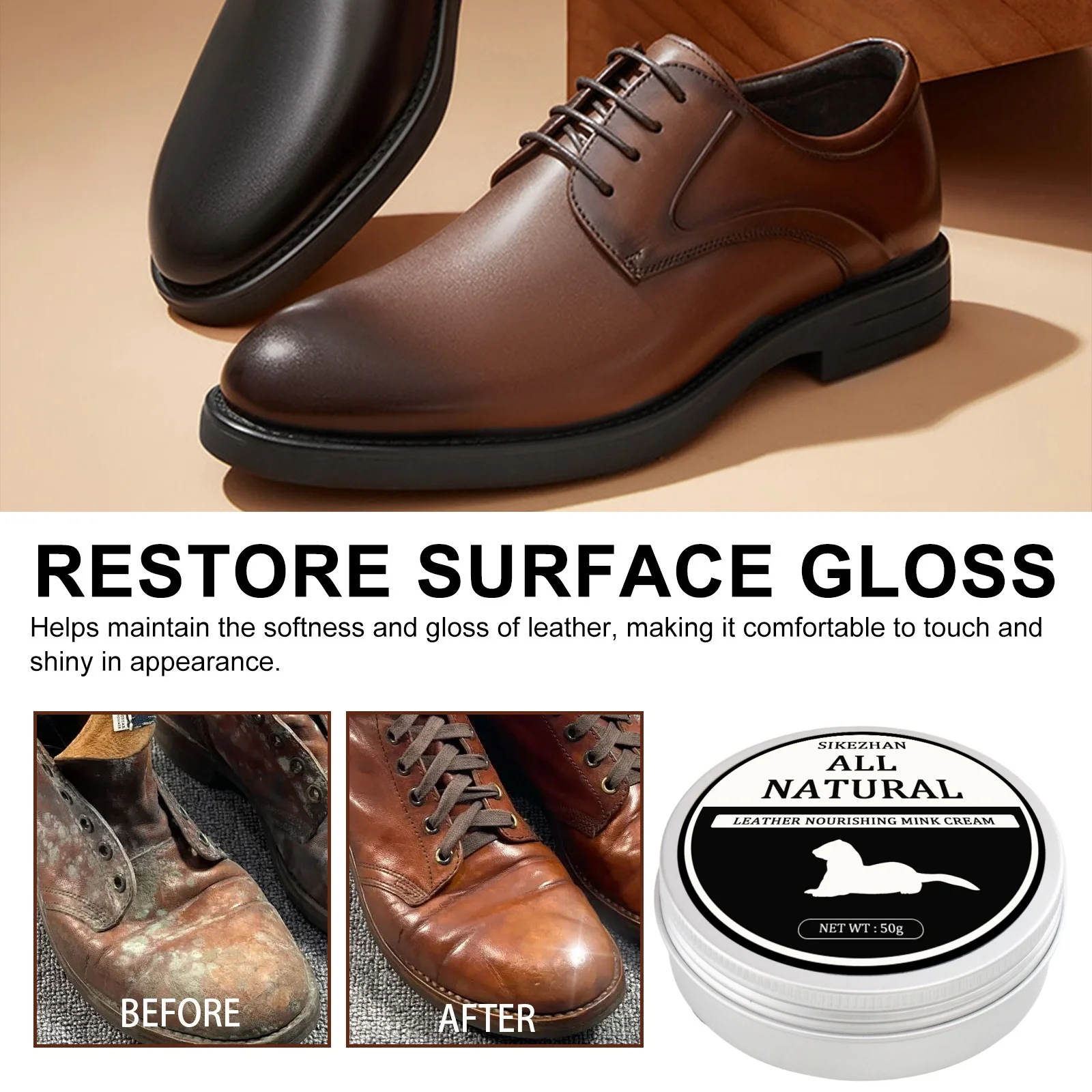 SIKEZHAN Leather Sofa Cleaner  - Care For Sneaker avaliação e preço