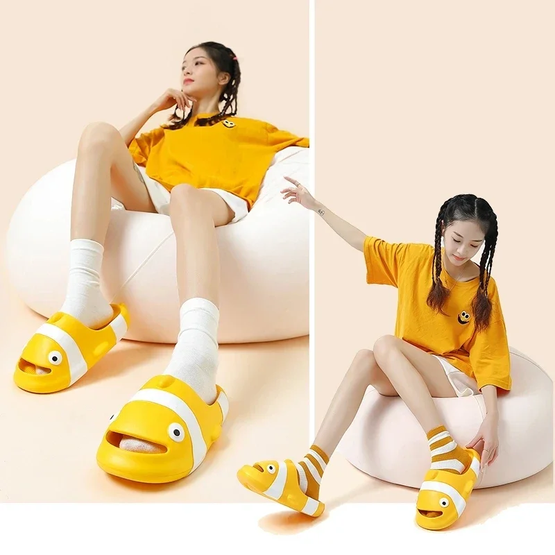Cute Clownfish Slippers Men Wo - Sneaker Care Set avaliação e preço