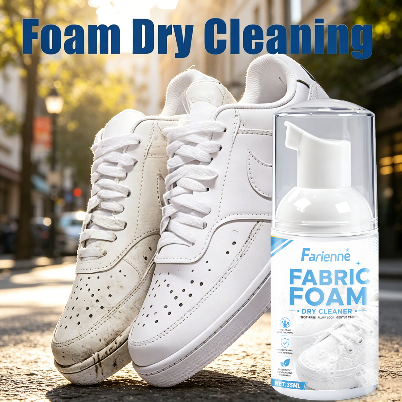 Farienne Fabric Foam Dry Clean - Care For Sneaker avaliação e preço