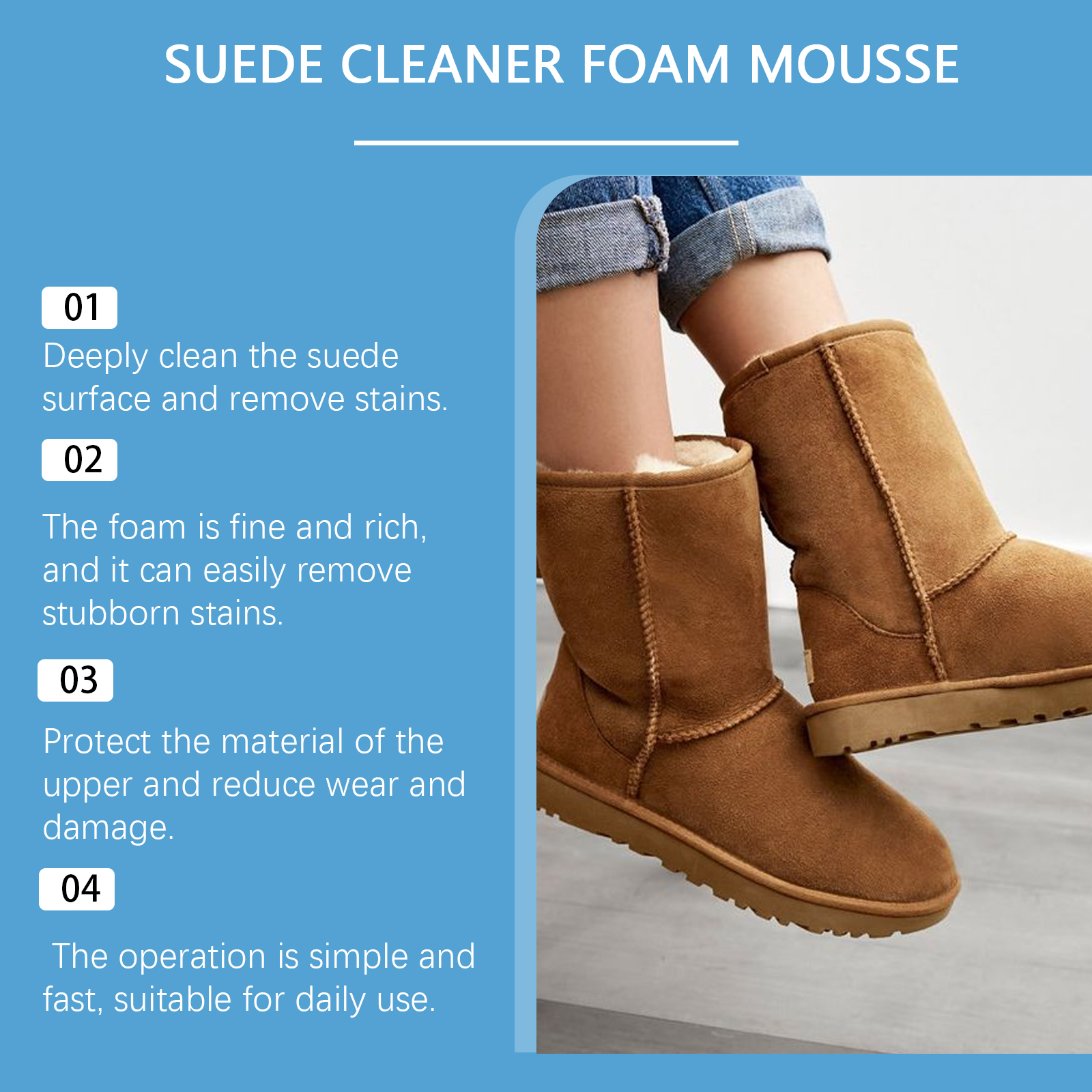 Suede Cleaner Kit Leather Velv - Sneaker Care For Suede avaliação e preço