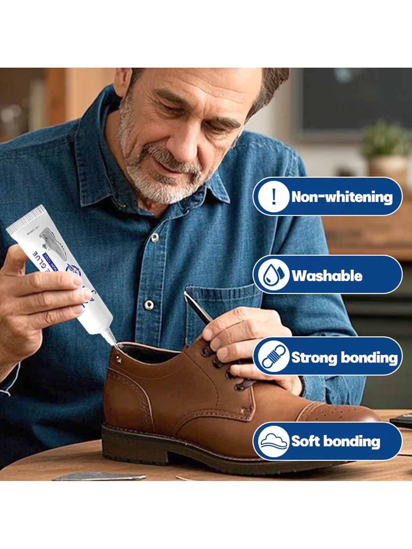 5pcs 60ml Strong Shoe Glues DI - Care For Sneaker avaliação e preço
