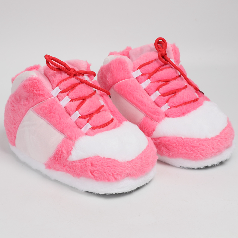 Warm Plush Sneaker Slippers, T - Sneaker Care Set avaliação e preço